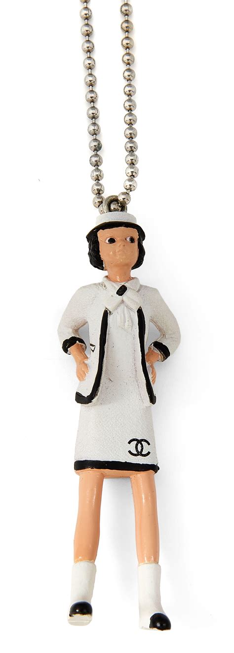 chanel figurine|Rare French Vintage (2003) Plastic and Polychrome Coco .